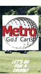 Mobile Screenshot of metrogolfcarts.net